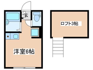 ソルテ花月園の物件間取画像